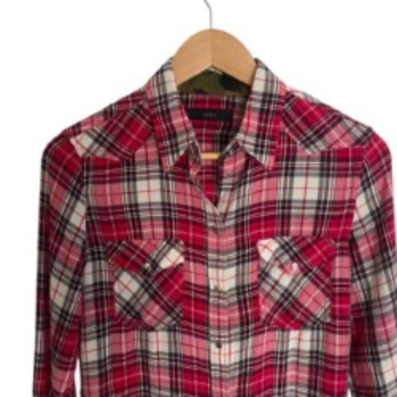 Diesel Plaid Button Up Shirt XSmall - Picture 4 of 4